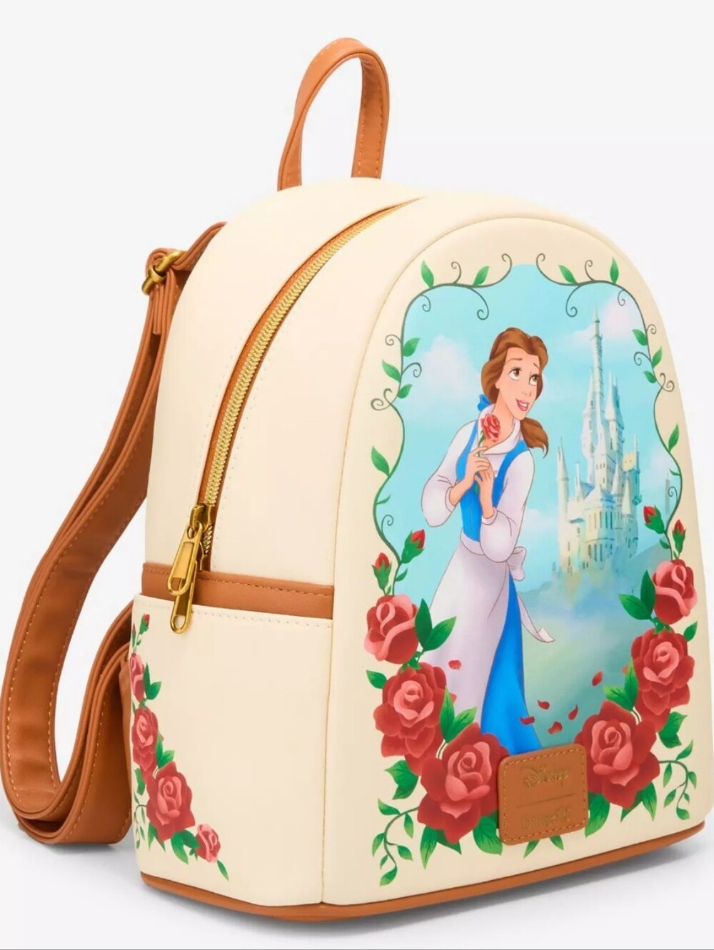 Loungefly Disney Beauty And The Beast Belle Castle Mini Backpack
